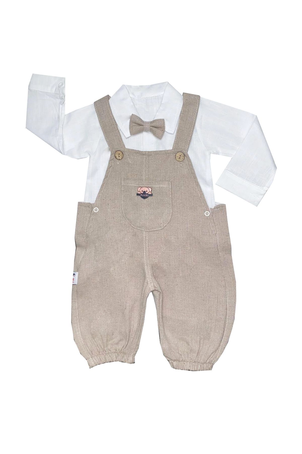 1_org_zoom-63.jpg KREM KETEN GÖMLEK'LİSALOPET ERKEK BEBEK ÇOCUK 2'Lİ TAKIM - Görsel 1